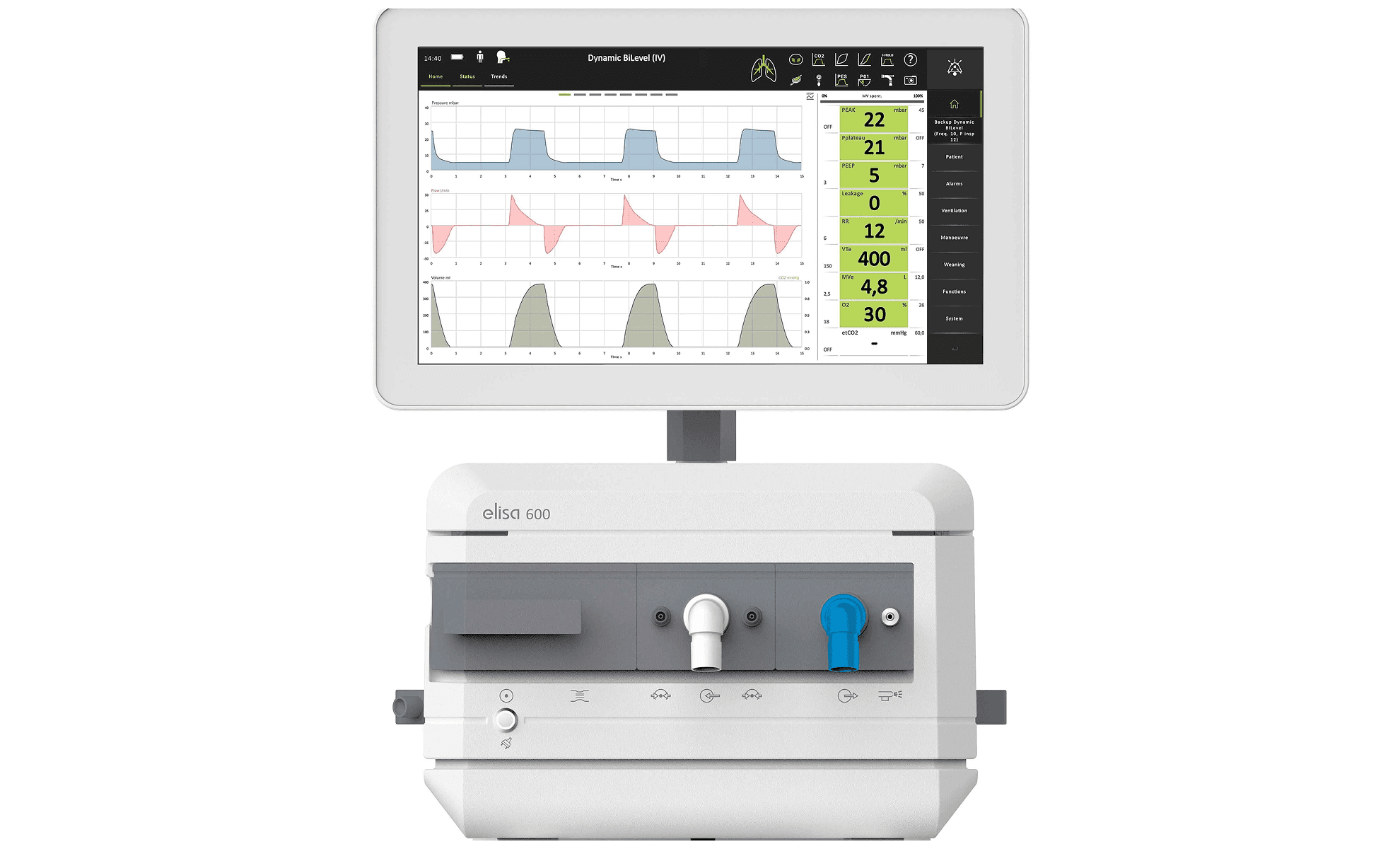 Elisa 500 Ventilator Image 2